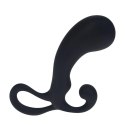 Bulb with Loop Silicone Prostate Massager - S - Black