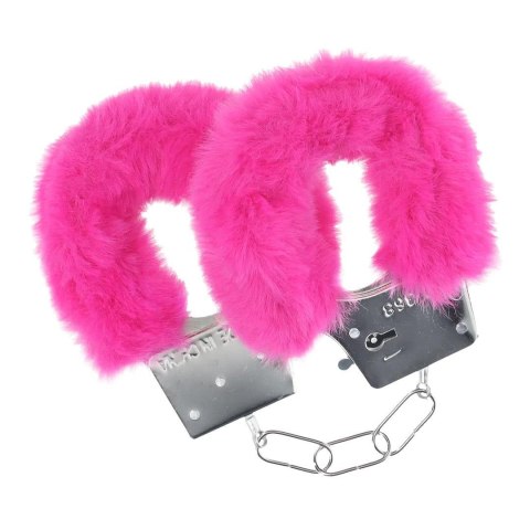Classic Fluffy Handcuffs - Pink