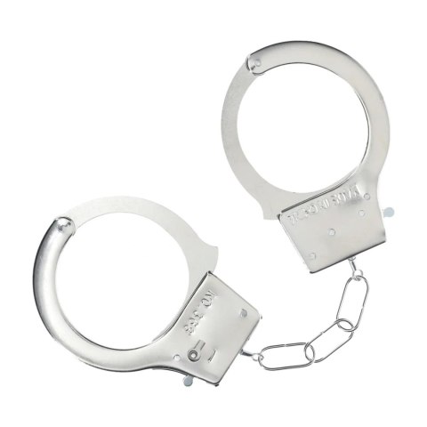 Classic Metal Handcuffs - Silver
