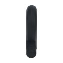 Pencil Liquid Silicone Cockring - Black