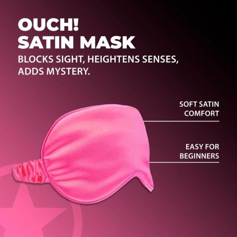 Satin Mask - Pink