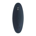 Vibrating Silicone Prostate Stimulator Anal Plug - M - Black