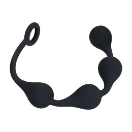 Waterdrop Silicone Anal Balls -M - 30mm - Black