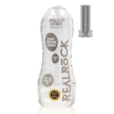 Easy Rider - Textured Masturbator - Transparent