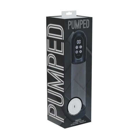 Engage - Automatic Waterproof Penis Pump and Masturbator - Gun Metal
