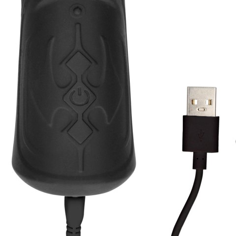 Hand Held Vibrating Sex Machine - Black