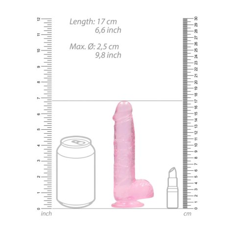 Realistic Dildo with Balls - 15 cm