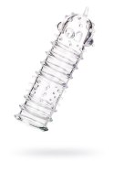 A-TOYS, Penis Sleeve, TPR, Transparent, 15.3 cm