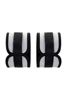 Anonymo anclecuffs, polyester, silver, 28.5 cm