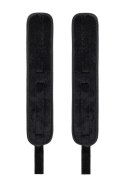 Anonymo anclecuffs, polyester, silver, 28.5 cm