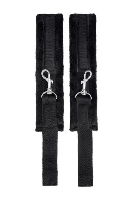 Anonymo fixing sling with pillow, velour, black, 127 cm