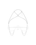 Lustique White uprząż na biust S/M/L