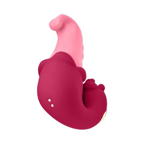 Teazers - Double Tongue Vibrator Pink