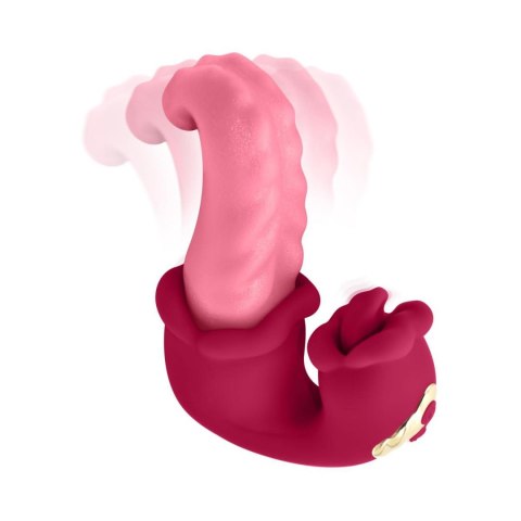 Teazers - Double Tongue Vibrator Pink