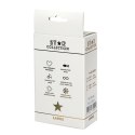 Star Collection - Silver Metal Anal Plug L - Light Pink Stone