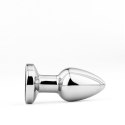 Metal Butt Plug S Vibrator USB - Remote Control