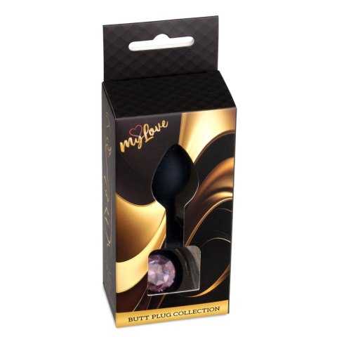 MyLove Toys - Jewellery Black Silicone PLUG Small