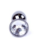 MyLove Toys - Jewellery Dark Silver PLUG- Clear