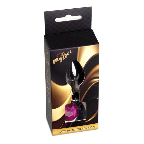 MyLove Toys - Jewellery Dark Silver PLUG- Pink