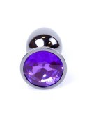 MyLove Toys - Jewellery Dark Silver PLUG- Purple