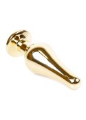 MyLove Toys - Jewellery Gold BUTT PLUG- Black