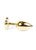 MyLove Toys - Jewellery Gold Heart PLUG- Red