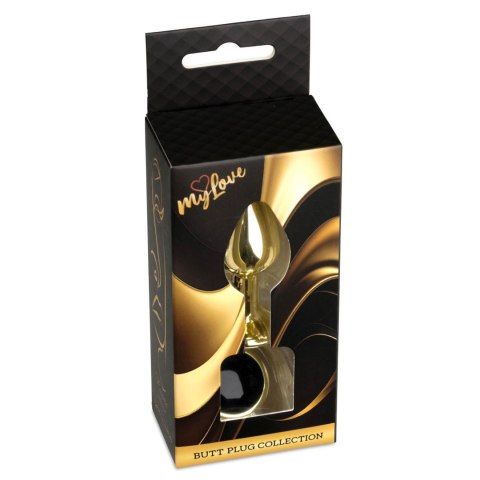 MyLove Toys - Jewellery Gold PLUG- Black