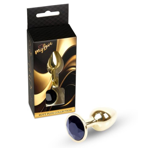 MyLove Toys - Jewellery Gold PLUG- Black