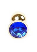 MyLove Toys - Jewellery Gold PLUG- Dark Blue