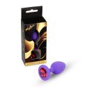 MyLove Toys - Jewellery Purple Silicone PLUG Small