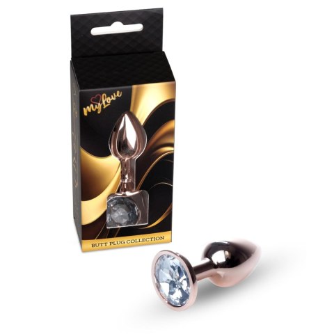 MyLove Toys - Jewellery Red Gold PLUG- Clear