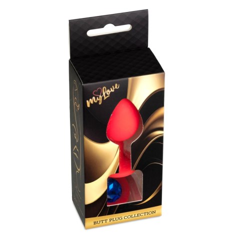 MyLove Toys - Jewellery Red Silicone PLUG Medium