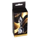 MyLove Toys - Jewellery Silver Heart PLUG- Clear