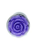 MyLove Toys - Jewellery Silver PLUG ROSE- Purple
