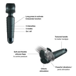 MAN.WAND EVO PINE GREY RECHARGEABLE MASTURBATOR