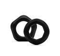 Classic Silicone Cock Rings - 2 Pack