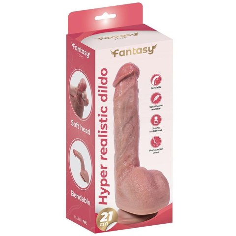 Flexible Hyper-Realistic Silicone Dildo 21 cm
