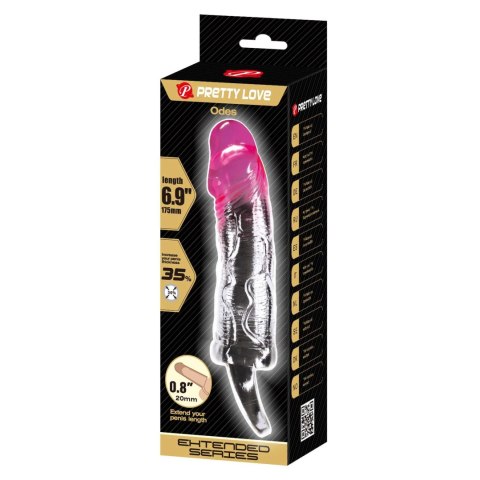 PRETTY LOVE - Odes, 17,5 cm, TPR, Waterproof
