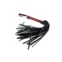 Red & black flogger