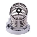 Stainless Steel Penis Cage 1 with Advanced Locking Mechanism