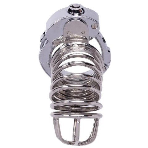 Stainless Steel Penis Cage 1 with Advanced Locking Mechanism