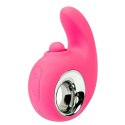 Tapping & vibrating clitoral stimulator