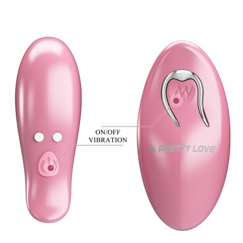 PRETTY LOVE - CAYLEY, WATERPROOF, ABS, 10 VIBRATIONS, REMOTE CONTROL