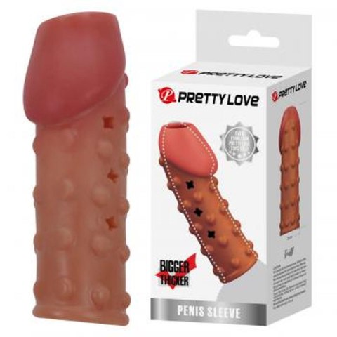 PRETTY LOVE Penis Sleeve, TPR, Waterproof