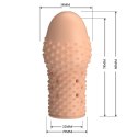 Pretty Love Penis Sleeve - Becks (Flesh)