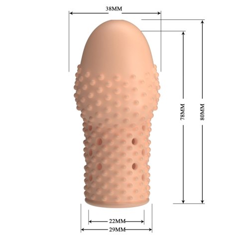Pretty Love Penis Sleeve - Becks (Flesh)