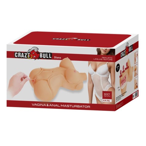 Crazy Bull Diana Vagina & Anal Masturbator