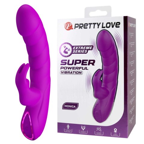 Pretty Love Monica - Powerful Silicone Rabbit Vibrator
