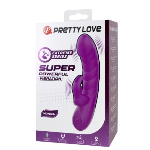 Pretty Love Monica - Powerful Silicone Rabbit Vibrator