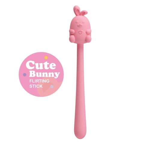 CUTE BUNNY, Flirting Stick, 7 vibration functions, Magnetic USB charging